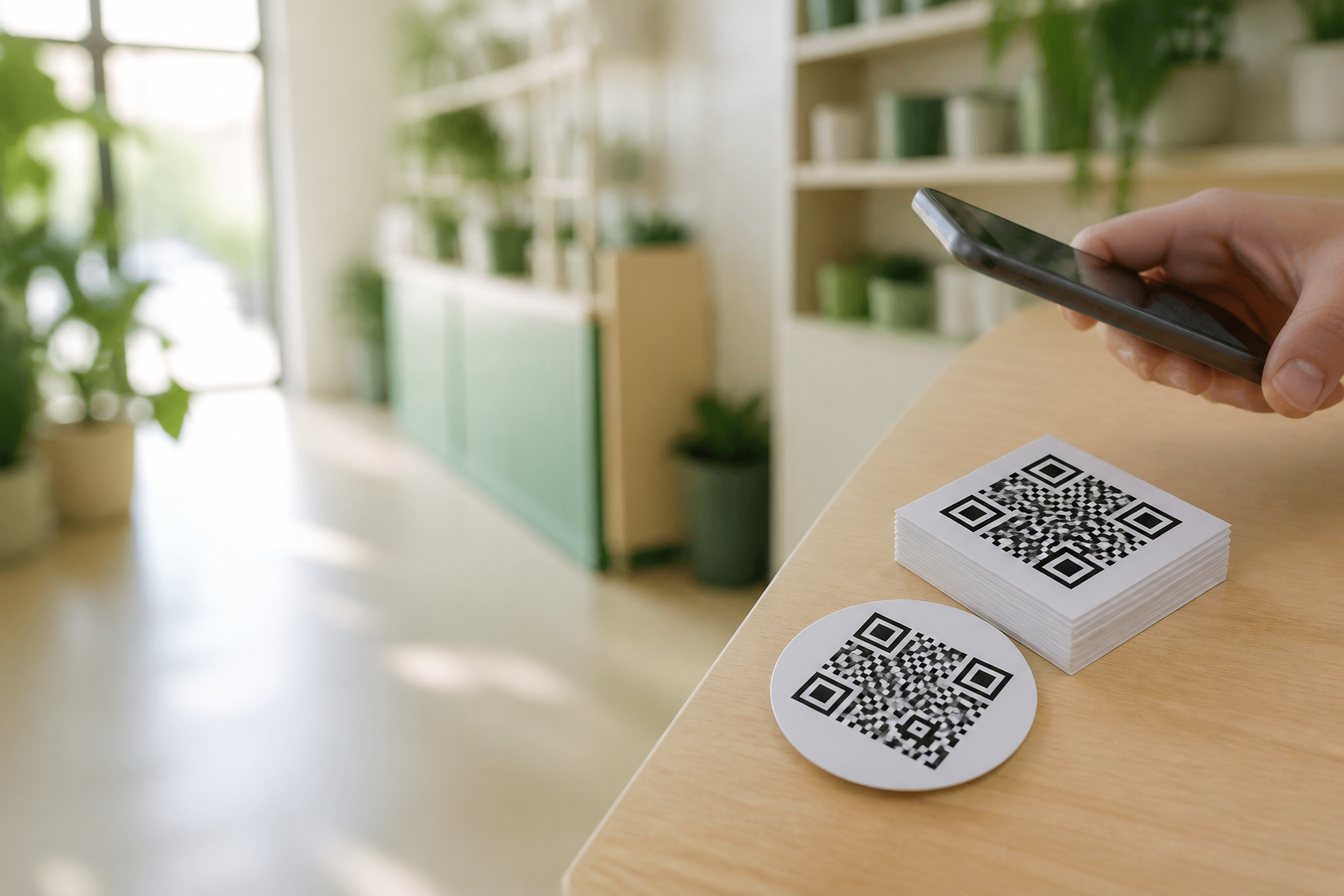 Create WhatsApp QR with logo and message | PNG, PDF and SVG · aiWapp